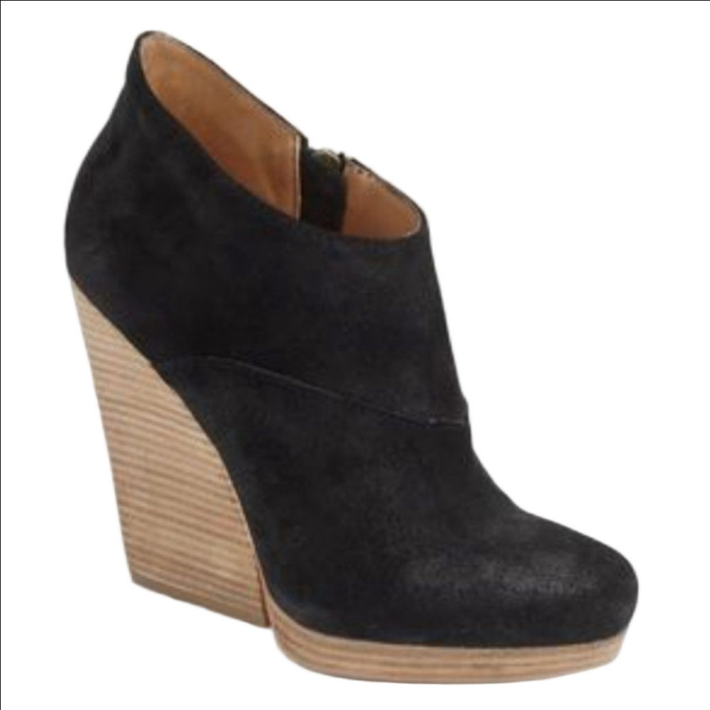 Gray Saks Fifth Ave Alana Booties Size 39.5